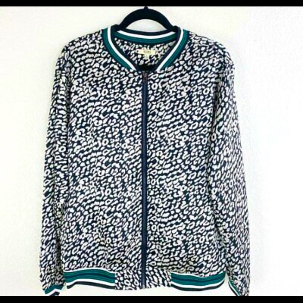 Leopard track jacket